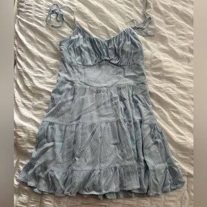 L.A hearts blue dress